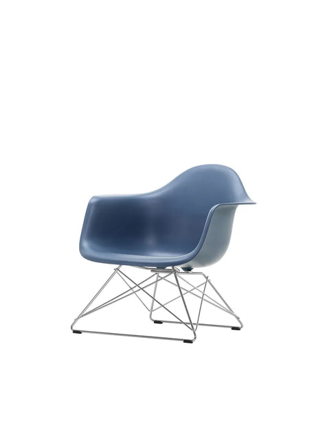 Eames Plastic Armchair LAR, forkromet fra Vitra - Sea blue - Jacobsen Plus