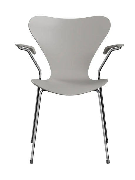 3207 Serie 7 Armstol af Arne Jacobsen - Uden polstring / Lakeret / Nine grey - Jacobsen Plus