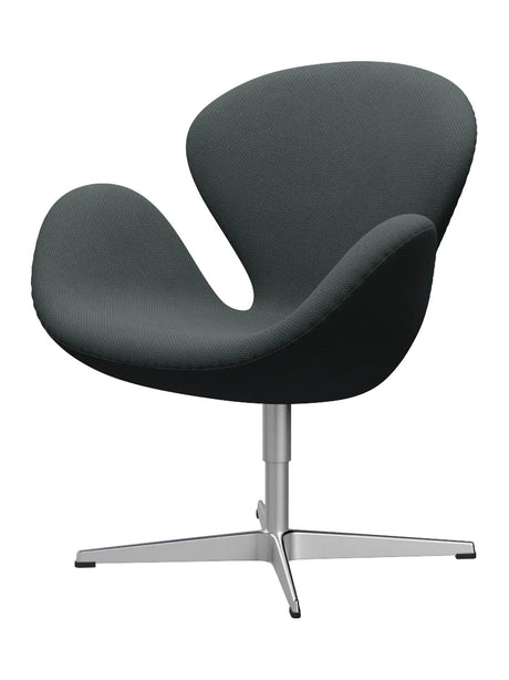 3320 Svanen i stof (prisgruppe 1) af Arne Jacobsen - Diablo / 102 Steel grey - Jacobsen Plus