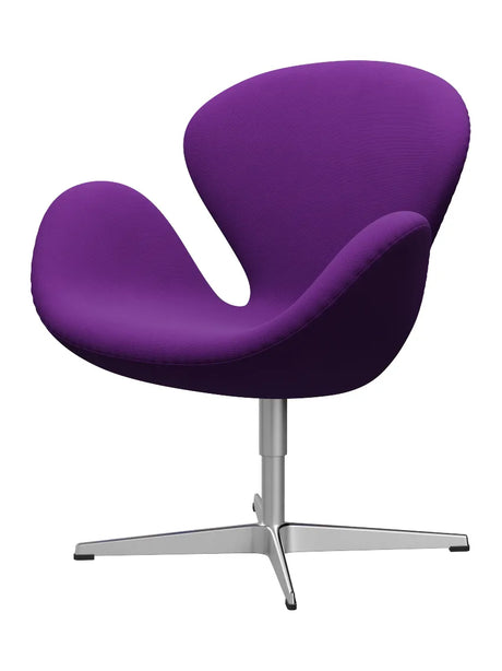 3320 Svanen i stof (prisgruppe 1) af Arne Jacobsen - Fame / 65084 Lilla - Jacobsen Plus