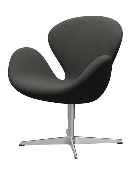 3320 Svanen i stof (prisgruppe 2) af Arne Jacobsen - Steelcut Trio / 176 Mørkegrå - Jacobsen Plus
