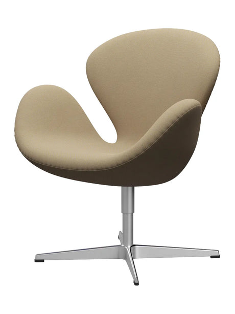 3320 Svanen i stof (prisgruppe 2) af Arne Jacobsen - Steelcut Trio / 236 Pale Yellow - Jacobsen Plus