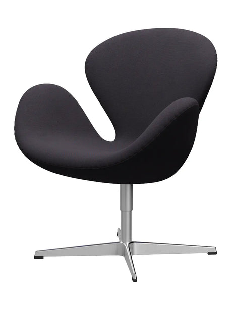 3320 Svanen i stof (prisgruppe 2) af Arne Jacobsen - Steelcut Trio / 776 Warm Dark Blue - Jacobsen Plus