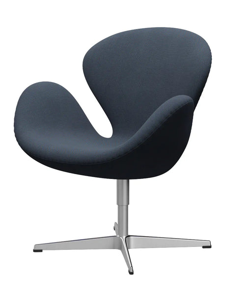 3320 Svanen i stof (prisgruppe 2) af Arne Jacobsen - Steelcut Trio / 883 Olivengrøn med et tvist af turkis - Jacobsen Plus