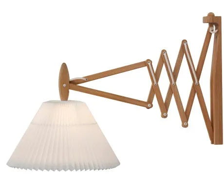 233 Væglampe fra Le Klint - Lys eg / Papir - Jacobsen Plus