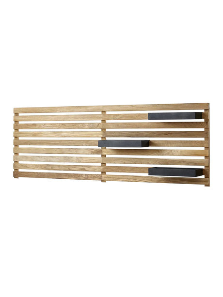 Teak Væg til Drop Hovedmodul fra Cane-line - 1 - Jacobsen Plus