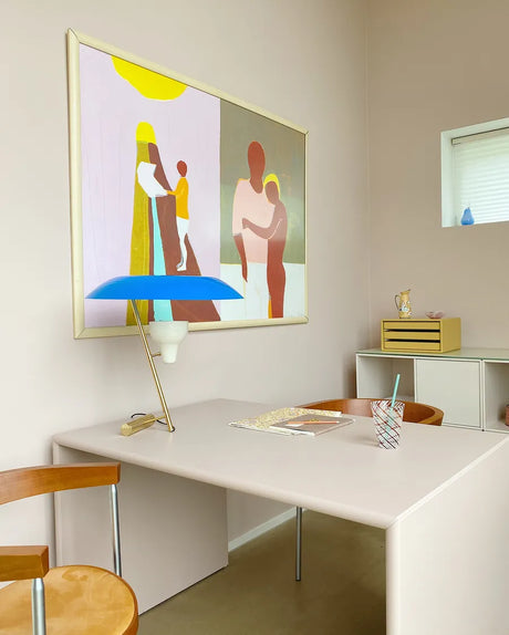 Monterey Skrivebord, dybde 60 cm fra Montana - 2 - Jacobsen Plus