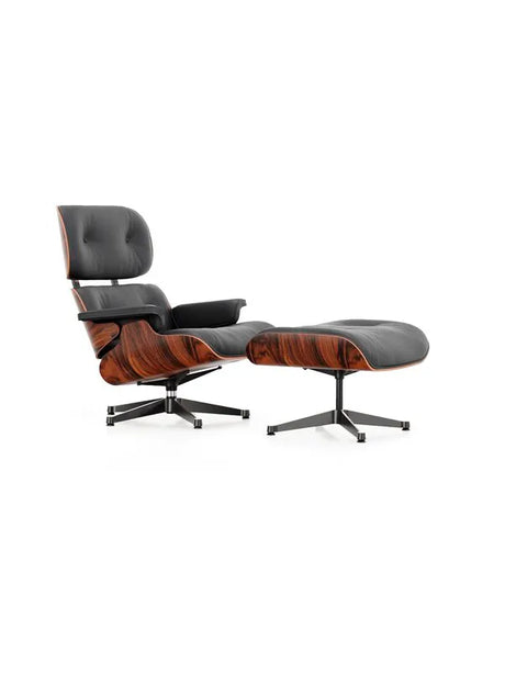 Eames Lounge Chair inkl. Fodskammel fra Vitra - Palisander - Jacobsen Plus
