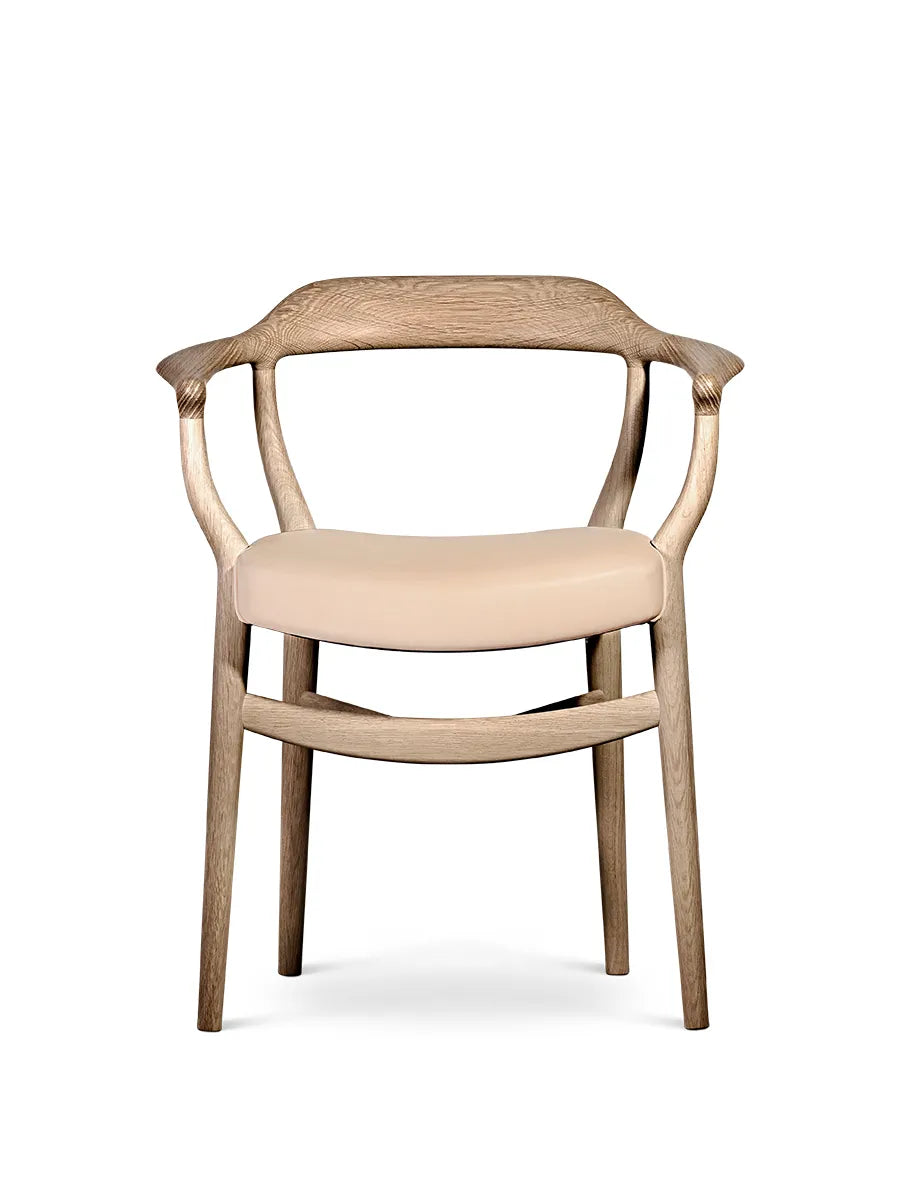 FJ 44 stol, eg olie/vegetal læder af Finn Juhl - 1 - Jacobsen Plus