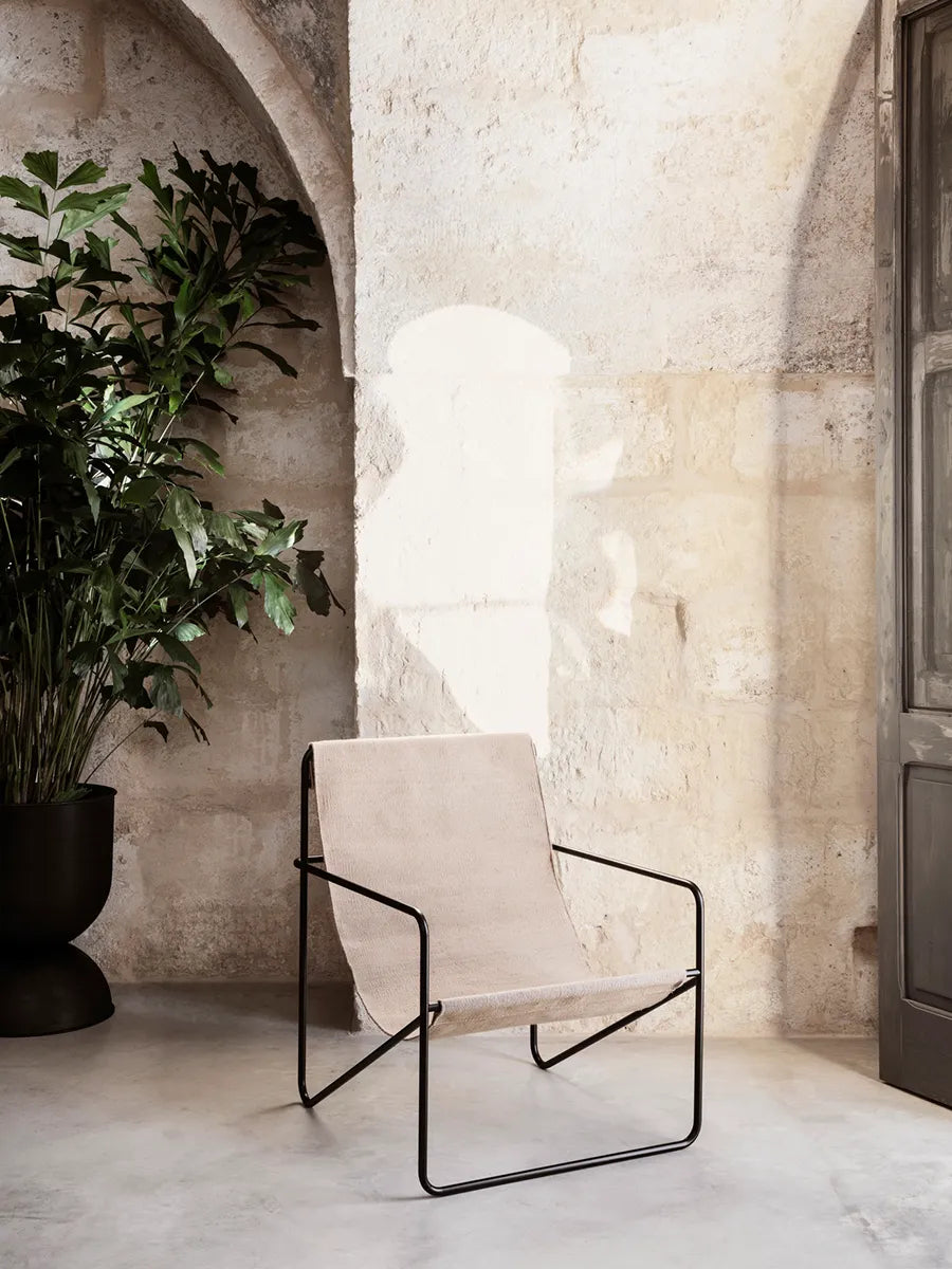 Desert Lounge Chair, sort fra Ferm Living - 4 - Jacobsen Plus