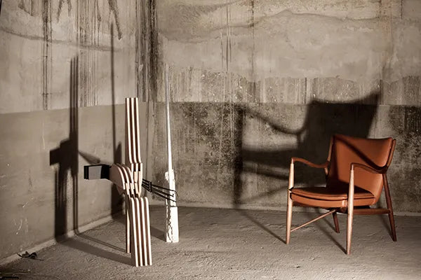 45 Lænestol, eg olie af Finn Juhl - 2 - Jacobsen Plus