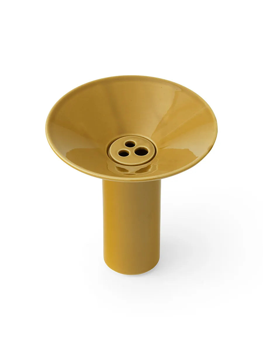 Hana Vase, H14,5 cm i Ochre fra Audo Copenhagen - 3 - Jacobsen Plus