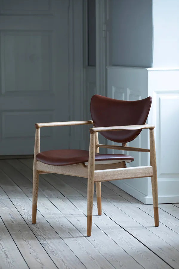 48 Chair, eg olie/valnød af Finn Juhl - 3 - Jacobsen Plus