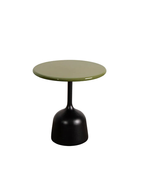 Glaze Sofabord, lille fra Cane-line - Green / Black aluminium - Jacobsen Plus
