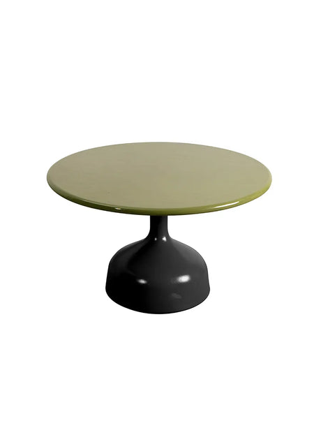 Glaze Sofabord, stor fra Cane-line - Green / Black aluminium - Jacobsen Plus