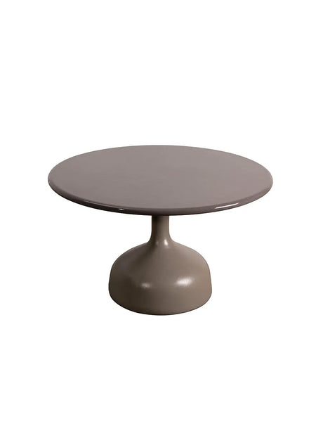Glaze Sofabord, stor fra Cane-line - Taupe / Taupe aluminium - Jacobsen Plus