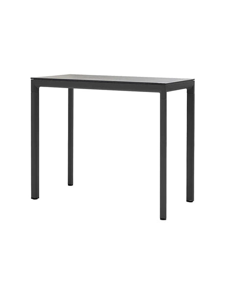 Drop Barbord, 150x75 cm fra Cane-line - Lava grey / Fossil black, ceramic - Jacobsen Plus