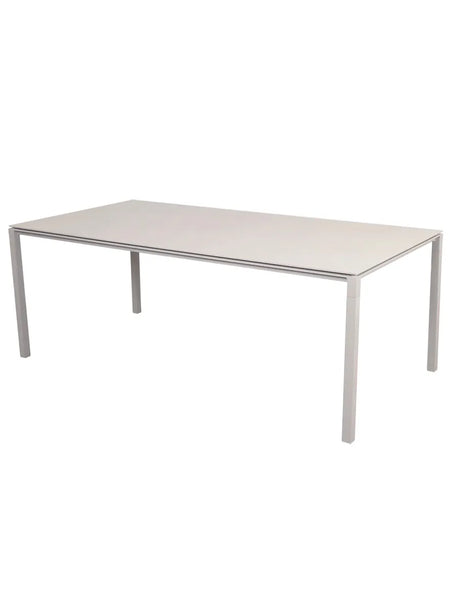 Pure Bord, 200x100 cm fra Cane-line - Sand / Toscana Sand - Jacobsen Plus