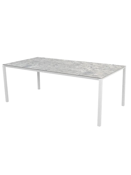 Pure Bord, 200x100 cm fra Cane-line - White / Multi Colour - Jacobsen Plus