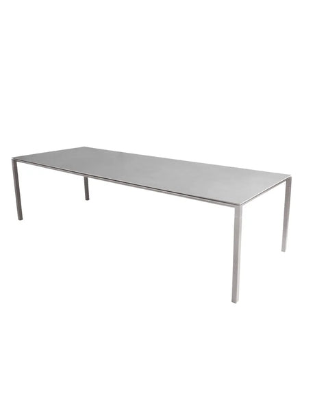 Pure Bord, 280x100 cm fra Cane-line - Taupe / Concrete grey - Jacobsen Plus