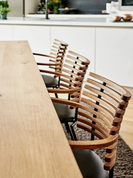 Tiger Stol, sort læder fra Naver Collection - 2 - Jacobsen Plus