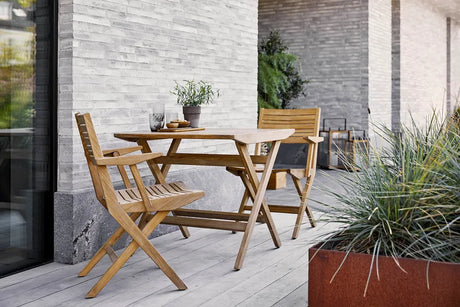 Flip Klapbord 80x80 fra Cane-line - 2 - Jacobsen Plus