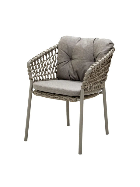 Ocean Stol, Soft Rope fra Cane-line - Taupe / Taupe, Cane-line Natté - Jacobsen Plus