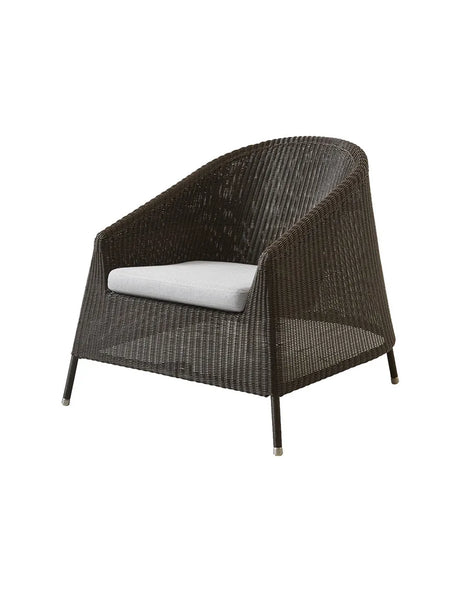 Sædehynde til Kingston Loungestol fra Cane-line - Light grey, Cane-line Natté - Jacobsen Plus