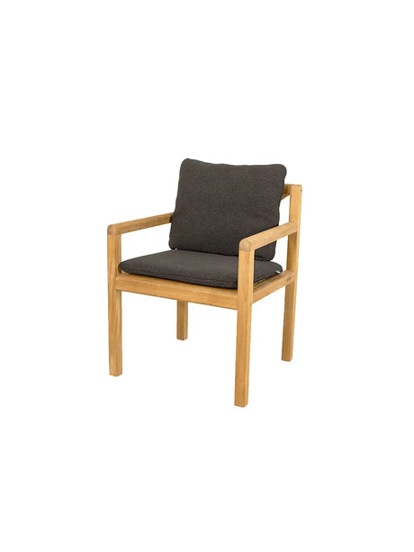 Grace Stol fra Cane-line - Inkl. hynde i Dark Grey - Jacobsen Plus