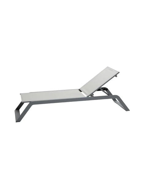 Siesta Solvogn fra Cane-line - Light grey / Ingen hynde - Jacobsen Plus