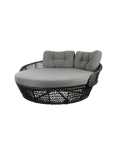 Ocean Daybed, soft rope fra Cane-line - Dark Grey - Jacobsen Plus