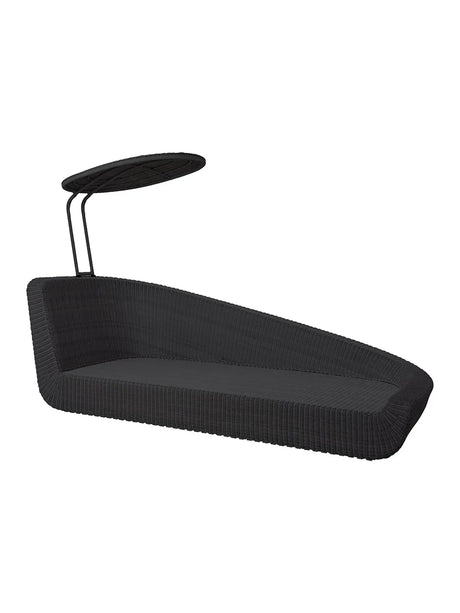 Savannah Daybed, venstre fra Cane-line - Ingen hynde - Jacobsen Plus