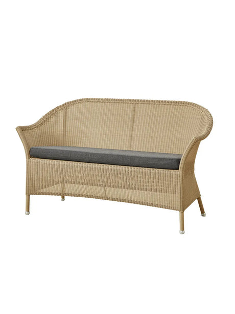 Sædehynde til Lansing Sofa fra Cane-line - Black, Cane-line Natté - Jacobsen Plus