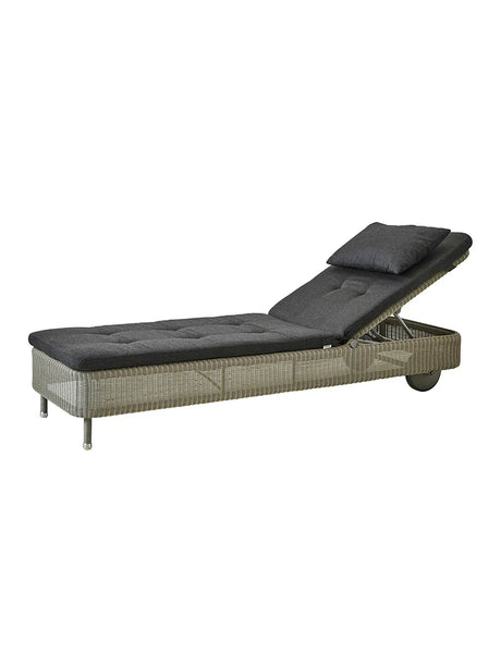 Presley Solvogn fra Cane-line - Taupe / Black, Cane-line Natté - Jacobsen Plus