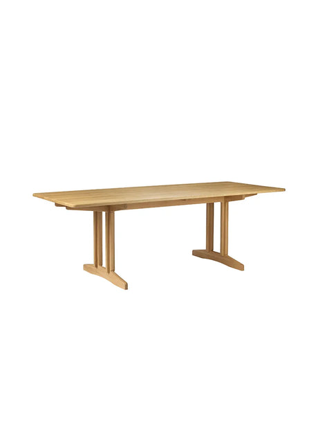 C64 Shaker Bord fra FDB Møbler - 220 x 90 cm / Eg massiv, olieret - Jacobsen Plus