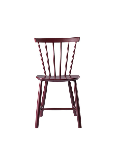 J46 Spisebordsstol fra FDB Møbler - Black Red - Jacobsen Plus