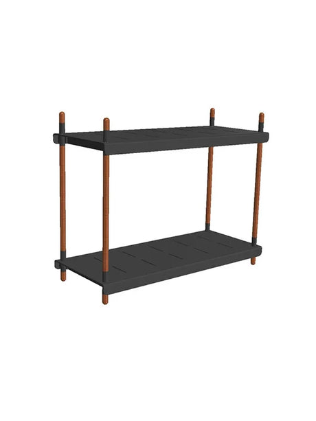 Frame Reol, høj fra Cane-line - Antracit - Jacobsen Plus