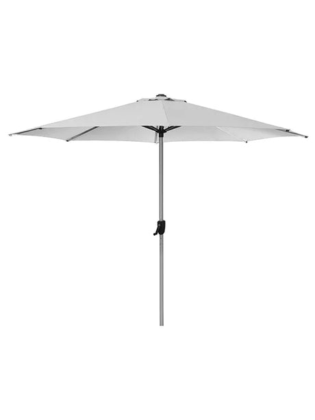 Sunshade Parasol Ø300 m. Krank fra Cane-line - Dusty white - Jacobsen Plus