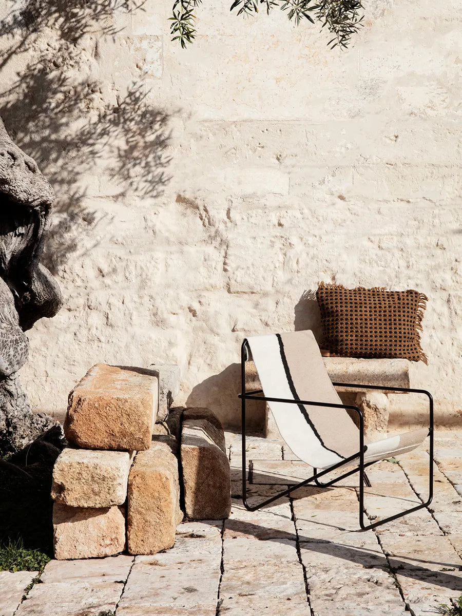 Desert Lounge Chair, sort fra Ferm Living