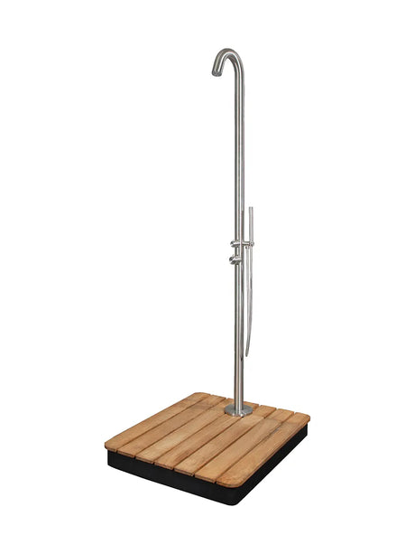 Lagoon Udendørs Bruser fra Cane-line - Inkl. understel i teak - Jacobsen Plus