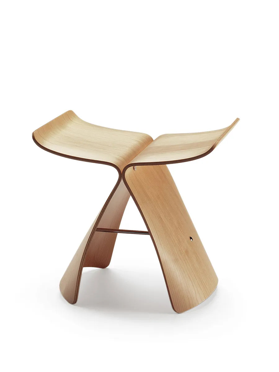 Butterfly Stool, ahorn fra Vitra