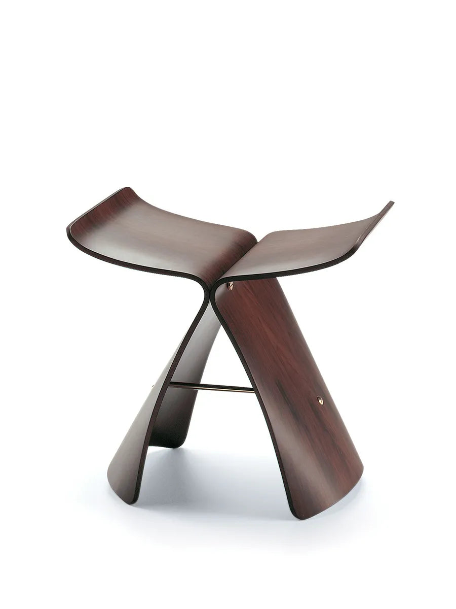 Butterfly Stool, palisander fra Vitra