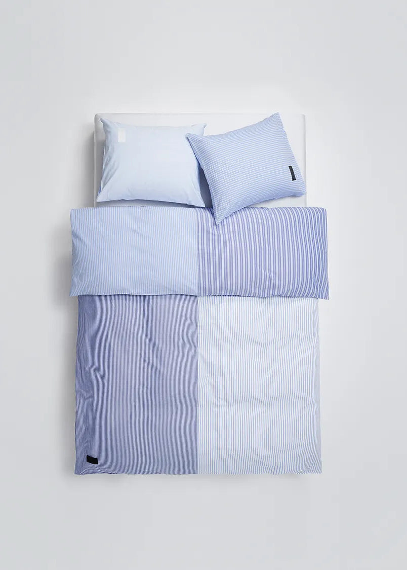 Wall Street Oxford Patchwork Duvet Cover Single 140x220 cm fra Magniberg - 2 - Jacobsen Plus