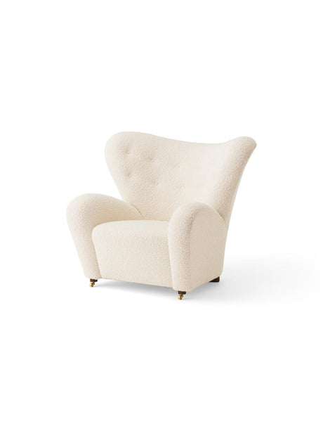 Den Trætte Mand Lænestol, Baena 14  fra Audo Copenhagen - Mørkbejdset eg - Jacobsen Plus