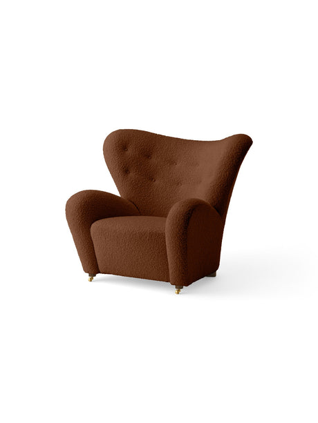 Den Trætte Mand Lænestol, Baena 95 fra Audo Copenhagen - Mørkbejdset eg - Jacobsen Plus