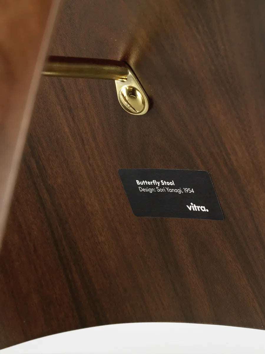 Butterfly Stool, palisander fra Vitra