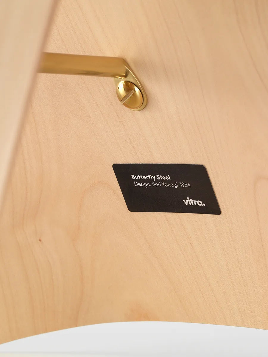 Butterfly Stool, ahorn fra Vitra - 3 - Jacobsen Plus