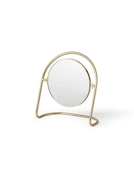 Nimbus Table Mirror fra Audo Copenhagen - Polished Brass - Jacobsen Plus