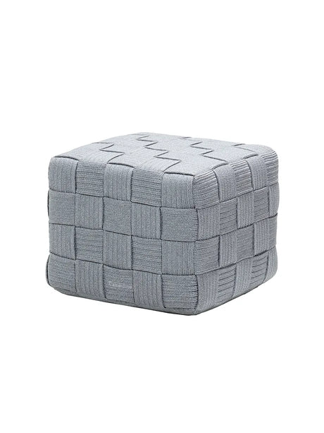 Cube Fodskammel fra Cane-line - Light grey - Jacobsen Plus