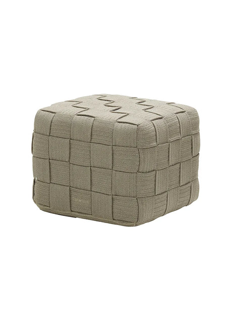 Cube Fodskammel fra Cane-line - Taupe - Jacobsen Plus